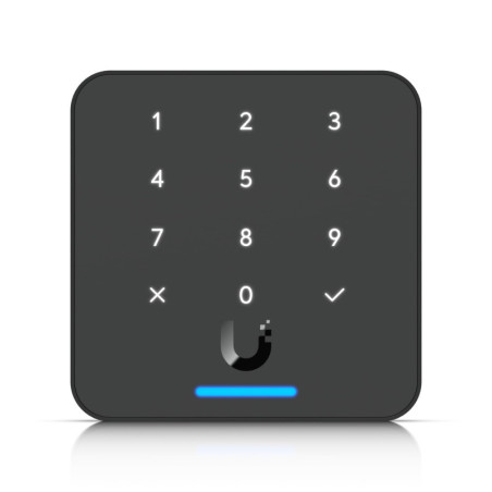 Ubiquiti Reader Flex, Black,Third-generation NFC Card Reader With A Keypad & Apple Touch Pass Support, Outdoor IP55, Power vi