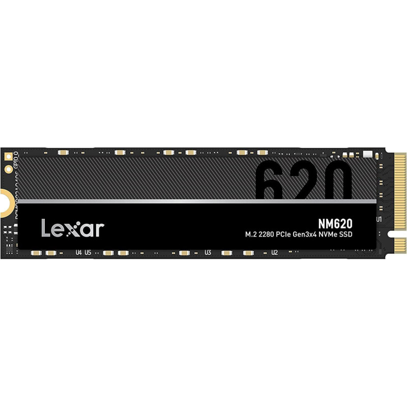 Lexar LNM620X256G-RNNNG Internal SSD 256GB M.2 2280 PCIe Gen3x4, read up to 3500MB/s, write up to 1300MB/s