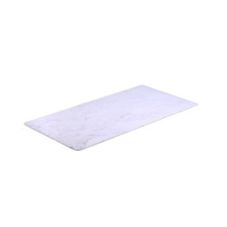 Brateck MP10-1 800mmx400mm Stylish Desk Pad Marbled White, 800x400x4mm, reduces resistance and ensure easy mouse movements (L