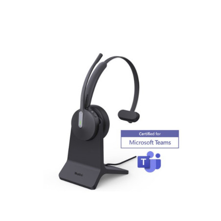 Yealink BH70 Bluetooth Wireless Mono Headset with Stand Teams USB-C/A, 3mic noise cancellation up to 35h Talk time BT51 C Don