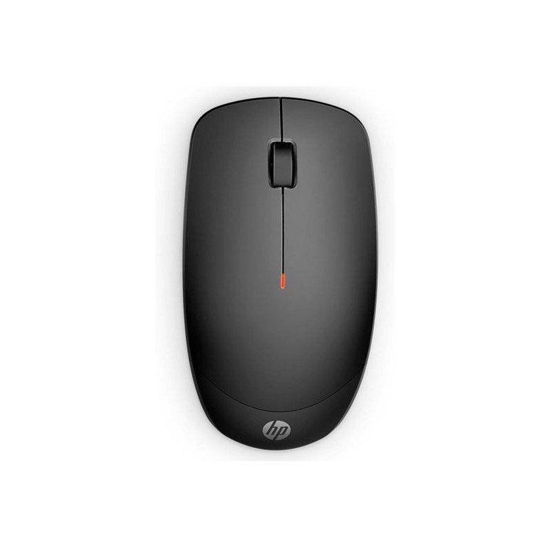 HP 235 Slim USB Optical Wireless Mouse - 2.4GHz 1600DPI 3 Buttons Red Optical Tracking Comfortable Sleek Durable USB Dongle 1