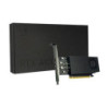Leadtek nVidia RTX A1000 8GB GDDR6  PCIe Gen 4 x8  50 W (ATX  Bracket) 192GB/s Memory Bandwidth Memory Interface 128-bit