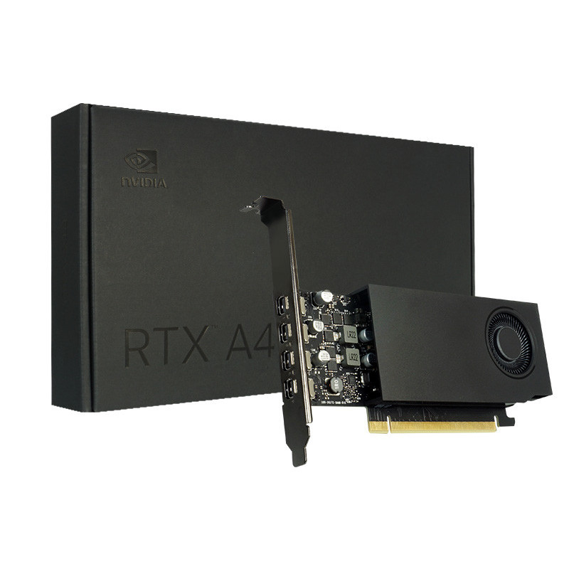 Leadtek nVidia RTX A400 4GB GDDR6 PCIe Gen 4 x8 50W (ATX  Bracket) 96GB/s Memory Bandwidth Memory Interface 64-bit