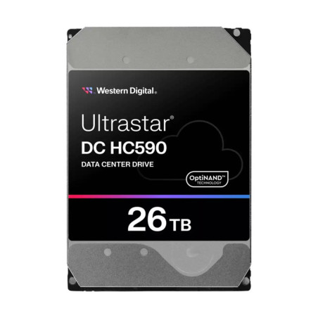 Western Digital WD Ultrastar DC HC590 Data Center Hard Drive - 26TB 3.5' SATA 512MB 7200RPM 5yrs wty WUH722626ALE6L4