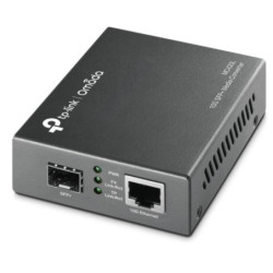 TP-Link MC420L Omada 10G Multi-Gigabit SFP Media Converter, 1× 1G/2.5G/5G/10Gbps Auto-Negotiation RJ45 ports supporting Auto