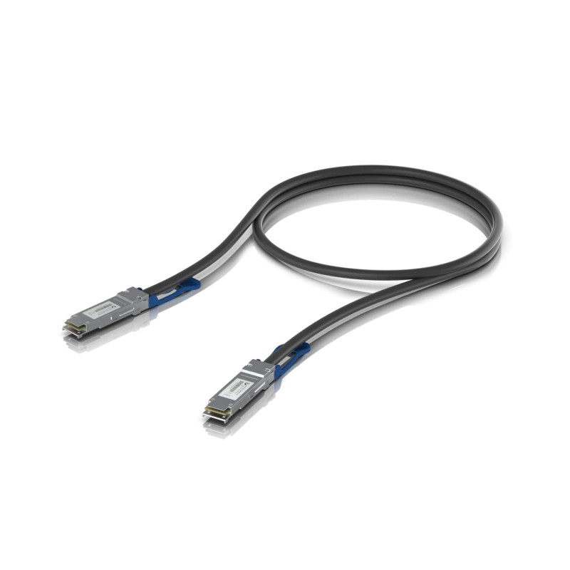 Ubiquiti 100G Direct Attach Cable, Cable length 0.5m, 10-Pack QSFP28 Direct Attach Cable With A 100 Gbps Max Data Rate