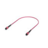 Ubiquiti Indoor OM4 Multi-mode Fiber Patch Cable, 0.5M, Single-pack, With MPO-12 Type B UPC Connectors, Designed For 100G App