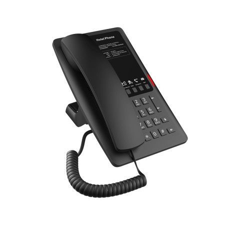 FANVIL, H4W Hotel IP Phone, Cost-effective hotel IP phone, HD voice, 0/100Mbps Ethernet, and PoE, 5 programmable soft keys, W
