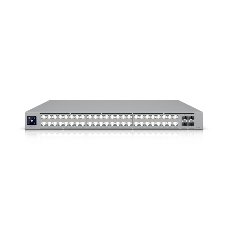 Ubiquiti Pro XG 48, Professional-grade, 48-port Layer 3 Etherlighting Switch, (32) 10 GbE, (16) 2.5 GbE, (4) 25G SFP28 Ports,