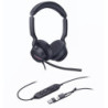 Yealink UH46 Dual Teams USB-C/A Microsoft  Certified Teams USB Wired Headset 3-Noise-Canceling Microphones 35mm Speaker Busyl