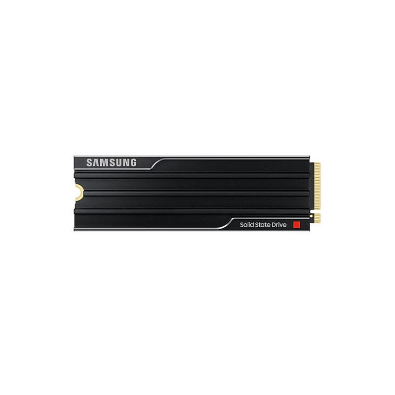 Samsung 9100 PRO 2TB PCIe Gen5 NVMe SSD Heatsink 14700MB/s 13400MB/s R/W 1850K/2600K IOPS 1200TBW 1.5M hrs V-NAND TLC AES 256