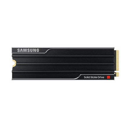 Samsung 9100 PRO 2TB PCIe Gen5 NVMe SSD Heatsink 14700MB/s 13400MB/s R/W 1850K/2600K IOPS 1200TBW 1.5M hrs V-NAND TLC AES 256