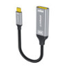 (LS) mbeat® Tough Link 8K USB-C to DP Adapter - Space Grey USB-C (male) to DisplayPort (female) Up to 32.4Gbps