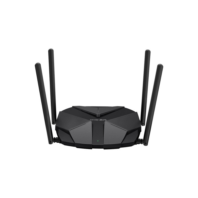 Mercusys MR85X AX3000 Dual-Band Wi-Fi 6 Router,  4× Fixed External Antennas, 3× Gigabit LAN Ports, 1× 2.5Gbps WAN Port, 10