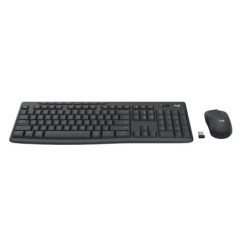 Logitech MK370 Wireless Keyboard and Mouse Combo for Business Silent Touch technology Smooth optical tracking