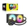 Corsair iCUE LINK TITAN 280 RX RGB AIO Liquid CPU Cooler - Black, 94.7 CFM, 1700 RPM, Aluminum Radiator, Copper Cold Plate, I
