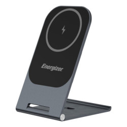 Energizer Foldable Wireless Charging Pad - Black(WCP102), Lightweight, Portable, Ultra Thin, Fast Charging, Compatible with M