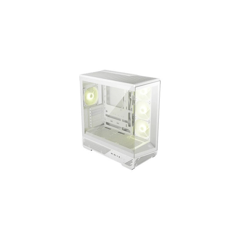 MSI MAG PANO 130R PZ -WHITE – ATX/mATX/ITX, 400mm GPU, 165mm CPU, 7 slots, 6×120mm, 360 rad top/side, 2×USB-A, 1×USB-C 2