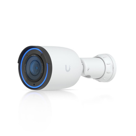 Ubiquiti G6 Pro Bullet, White All-Weather 4K PoE  Camera, Multi-TOPS AI Engine, 2.36x Optical Zoom, Large 1/1.2'CMOS Sensor,L