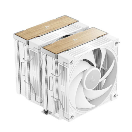 DeepCool AK620 G2 WH Wood Grain Top Cover CPU Cooler, 4-pin PWM, Hydro Bearing Intel LGA1851/1700/1200/1151/1150/1155/ AM5/AM