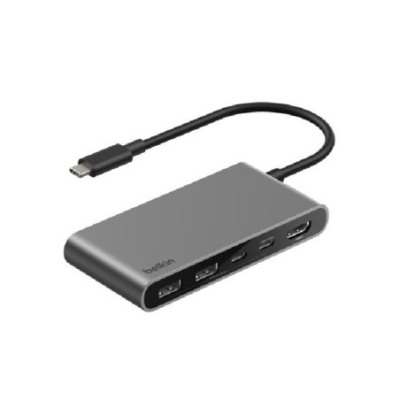 Belkin Connect 5-Port USB-C Hub With Dual USB-C Ports - (AVC022fqSGY), 100W PD, 5Gbps, 1x 4K HDMI, 2x USB-A, 2x USB-C, 2 Year