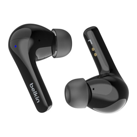 Belkin SoundForm Motion 2 True Wireless Earbuds - Black (AUC010fqBKV2), 33 hrs Battery, 12mm Drivers, BT 5.3 Multipoint, IPX5