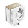 DeepCool AK700 DIGITAL WH AI Dynamic Adjustment CPU Cooler, Digital Display, 7 Heat Pipes, 4-pin PWM, Intel LGA1851/1700/1200