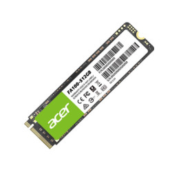 ACER FA100-512GB SSD M.2 NVMe PCIe Gen 3*4 Read speed 3300MB/ sWrite Speed 2200MB/s  BL.9BWWA.119 - 5 Year Warranty
