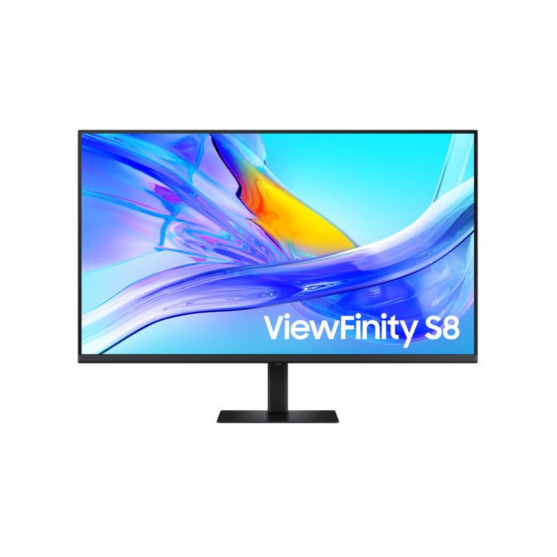 Samsung 37' ViewFinity S8 UHD 4K 3840x2160 HDR10 16:9 60Hz 5ms 350 nits HDR DP HDMI USB-C HUB 90W Dock LAN HAS Tilt Swivel VE