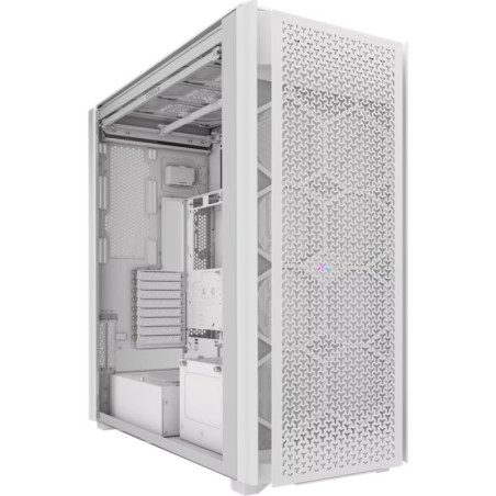 Corsiar 9000D RGB AIRFLOW Super Full-Tower PC Case - WHITE, RGB, Tempered Glass, 580mm GPU, 180mm CPU, up to 480mm radiator, 