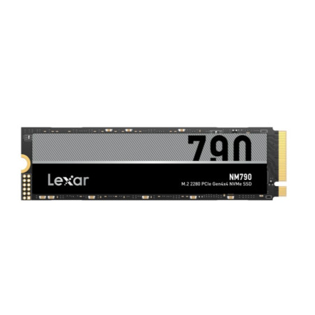 Lexar LNM790X512G-RNNNG Internal SSD 512GB M.2 2280 PCIe Gen 4x4 NVMe SSD up to 7400MB/s read, 6500MB/s write TLC