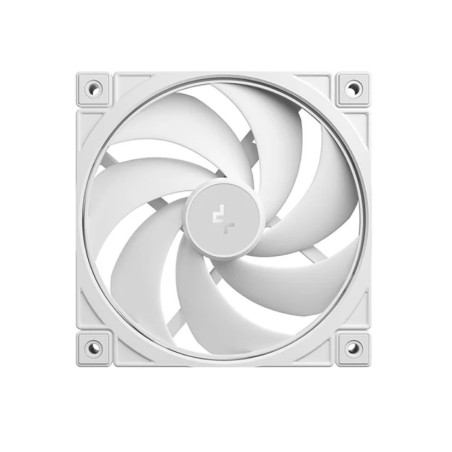 DeepCool FD12 v2 WH 120mm  Performance Integral Blade Silent Ring Case Fans, 4-pin PWM, 500~2500 RPM, Hydro Bearing