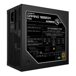GIGABYTE GAMING 1000GM PG5 1000W 80  Gold ATX 3.1 PSU PCIe 5.0 16pin full modular 135mm fan OVP OPP SCP UVP OCP OTP 8SATA 4PC