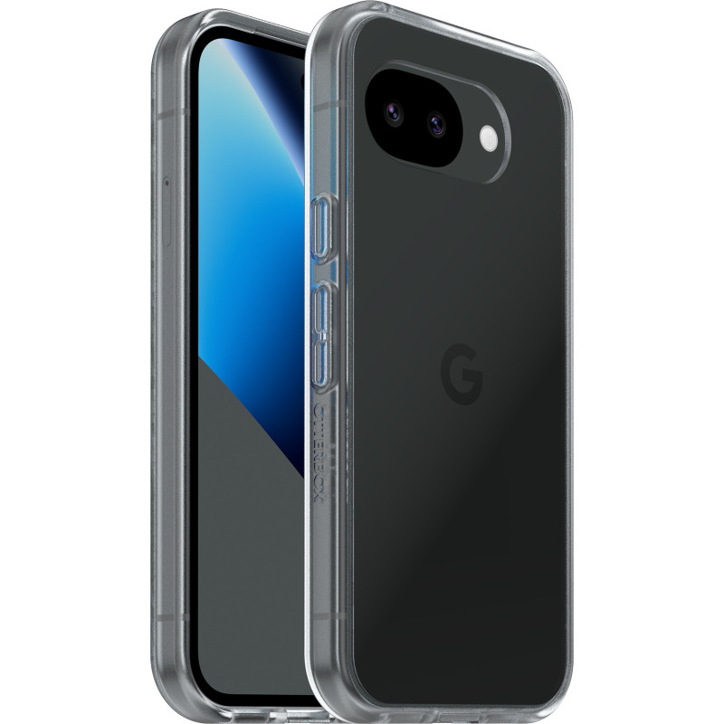 OtterBox React Google Pixel 10A 5G (6.3') Case Clear - (77-000217), Antimicrobial, DROP  3X Military Standard,Raised-Edges,7 