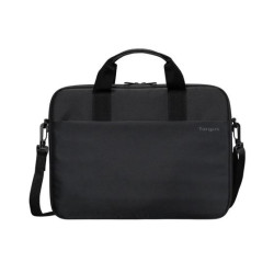 Targus 13-14' Intellect® Slim Briefcase Zippered padded front pocket Removable adjustable shoulder strap carry handles water