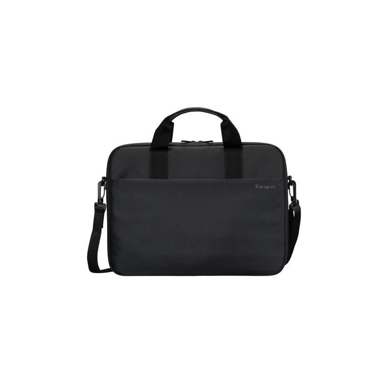 Targus 13-14' Intellect® Slim Briefcase Zippered padded front pocket Removable adjustable shoulder strap carry handles water