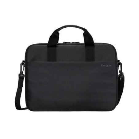 Targus 13-14' Intellect® Slim Briefcase Zippered padded front pocket Removable adjustable shoulder strap carry handles water