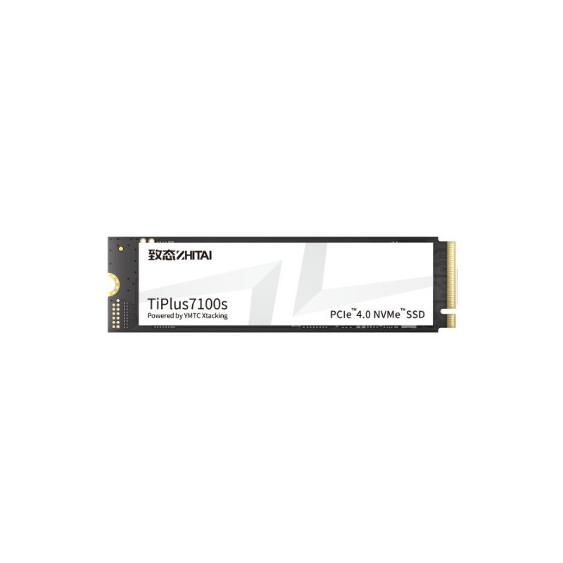 YMTC ZhiTai TiPlus7100s SSD 1TB M.2 2280 YMTC Xtacking 4.0  TLC Chip PCle Gen 4 X 4.0 NVMe 4.0 7400MB/s 6900MB/s R/W 600 TBW 
