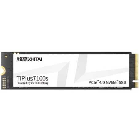 YMTC ZhiTai TiPlus7100s SSD 1TB M.2 2280 YMTC Xtacking 4.0  TLC Chip PCle Gen 4 X 4.0 NVMe 4.0 7400MB/s 6900MB/s R/W 600 TBW 