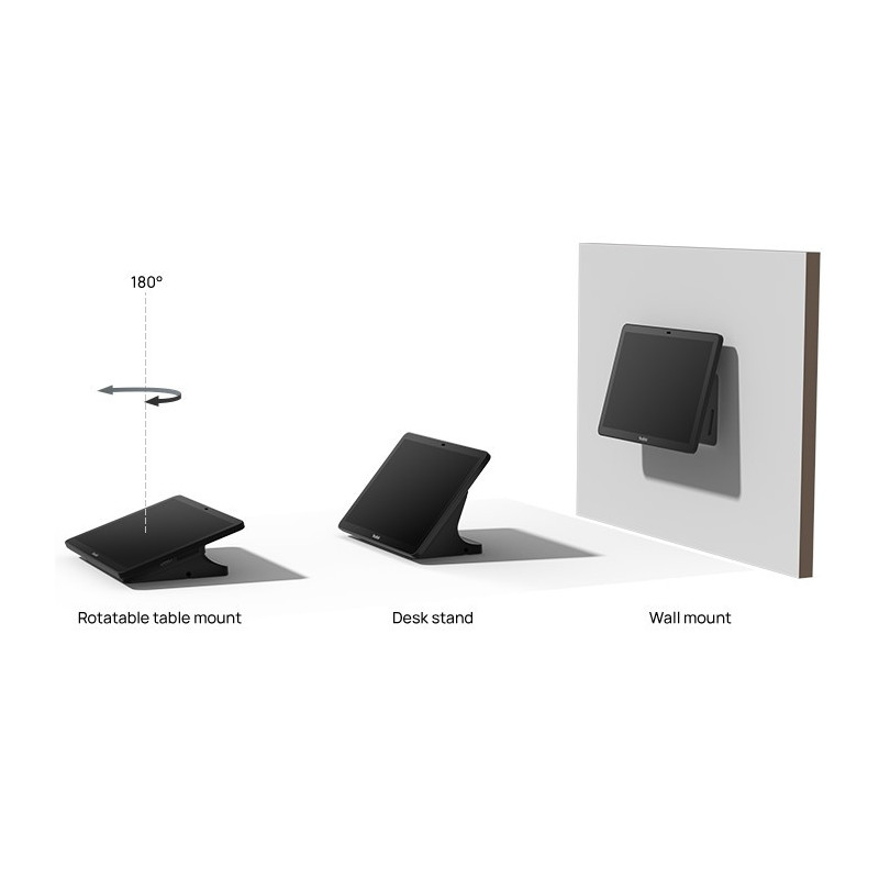 Yealink CTP25 Mount Kits Mounting option for CTP25, Desk Stand (Low/High): place on the table Wall Mount: mount on a wall and