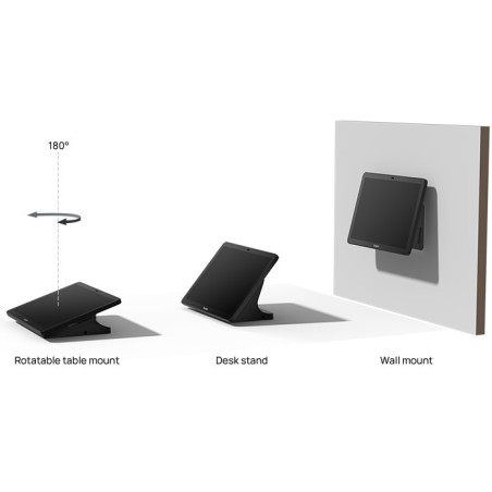 Yealink CTP25 Mount Kits Mounting option for CTP25, Desk Stand (Low/High): place on the table Wall Mount: mount on a wall and