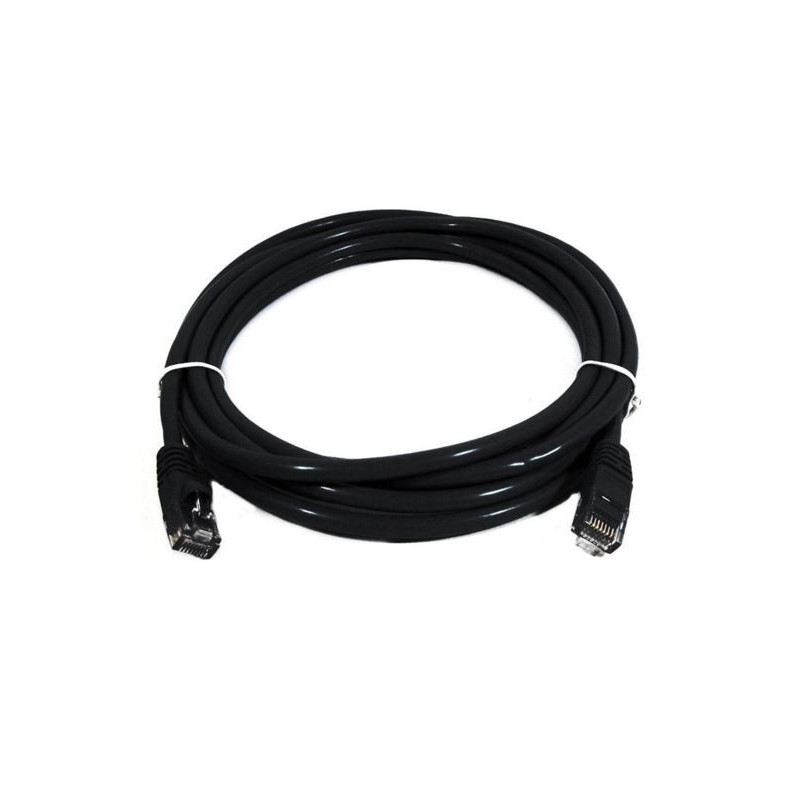 8Ware CAT6 Cable 0.5m - Black Premium RJ45 Ethernet Network LAN UTP Patch Cord 26AWG CU Jacket
