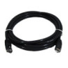 8Ware CAT6 Cable 0.5m - Black Premium RJ45 Ethernet Network LAN UTP Patch Cord 26AWG CU Jacket