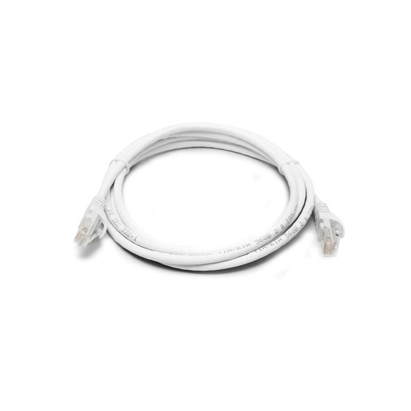 8Ware CAT6 Cable 1m - White Premium RJ45 Ethernet Network LAN UTP Patch Cord 26AWG CU Jacket