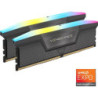 Corsair Vengeance RGB DDR5 16GB (2 x 8GB) DDR5 5200 CL40-40-40-77 1.25V Intel XMP & AMD EXPO - GREY, 288-pin DIMM, RGB, iCUE