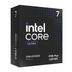 Intel Core Ultra 7 processor 270K Plus LGA1851 (36M Cache, up to 5.50 GHz)(15th Gen), Integrated Graphics  Please note: No CP