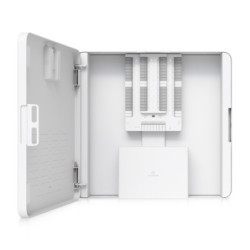 Ubiquiti, Alarm Hub Kit, 32 Input Zone Alarm Control Hub, Hardwire Intrusion Sensors Powered Using PoE   Input, Optional Batt