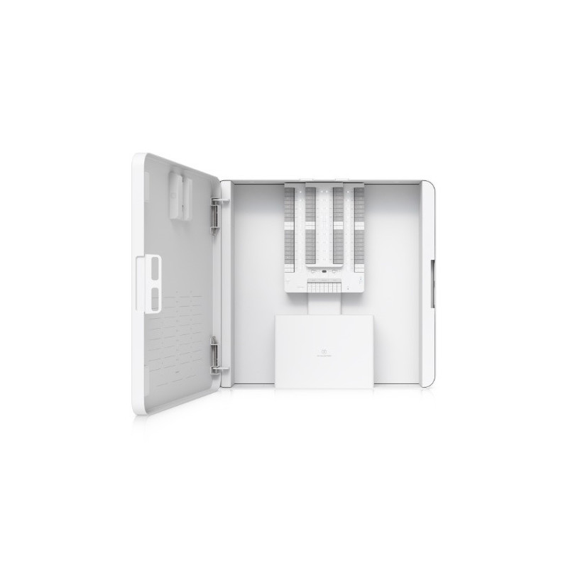 Ubiquiti, Alarm Hub Kit, 32 Input Zone Alarm Control Hub, Hardwire Intrusion Sensors Powered Using PoE   Input, Optional Batt