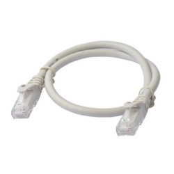 8Ware CAT6 Cable 0.5m - Grey Premium RJ45 Ethernet Network LAN UTP Patch Cord 26AWG CU Jacket