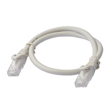 8Ware CAT6 Cable 0.5m - Grey Premium RJ45 Ethernet Network LAN UTP Patch Cord 26AWG CU Jacket